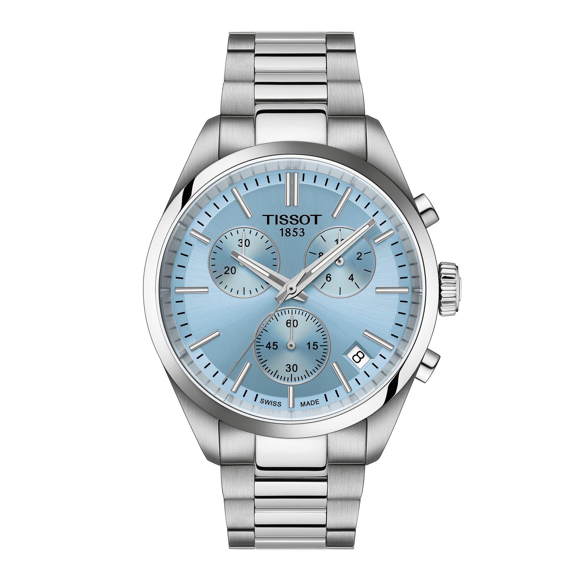 Amazon | TISSOT(ティソ) 正規輸入品 PR 100 腕時計 40mm ライトブルー